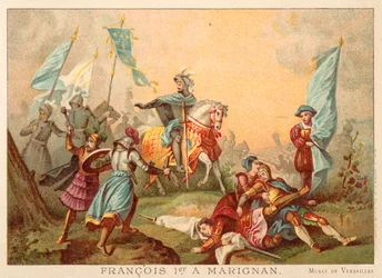 Francis I of France at the Battle of Marignano